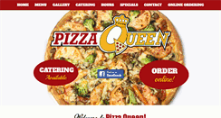 Desktop Screenshot of mypizzaqueen.com